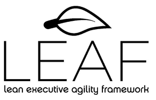 LEAN EXECUTIVE AGILITY FRAMEWORK LEAF logo