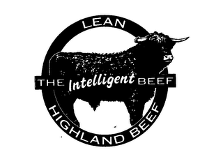 LEAN HIGHLAND BEEF THE INTELLIGENT BEEF logo