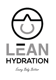 LEAN HYDRATION EVERY BODY BETTER logo