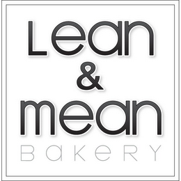 LEAN & MEAN BAKERY logo