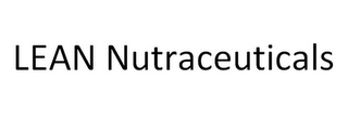 LEAN NUTRACEUTICALS logo