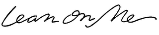 LEAN ON ME logo
