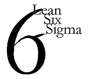 LEAN SIX SIGMA 6 logo