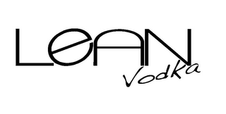 LEAN VODKA logo