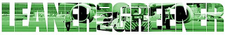 LEANER AND GREENER logo