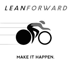 LEANFORWARD MAKE IT HAPPEN. logo