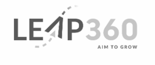 LEAP 360 AIM TO GROW logo