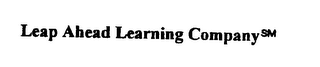 LEAP AHEAD LEARNING COMPANY logo