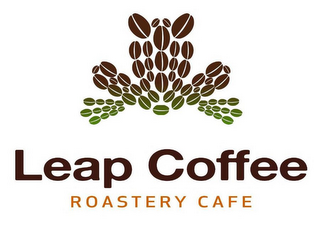 LEAP COFFEE ROASTERY CAFE logo