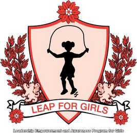 LEAP FOR GIRLS LEADERSHIP EMPOWERMENT AND AWARENESS PROGRAM FOR GIRLS logo