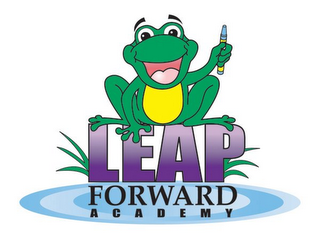 LEAP FORWARD A C A D E M Y logo