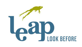 LEAP LOOK BEFORE logo