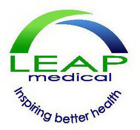 LEAP MEDICAL INSPIRING BETTER HEALTH logo