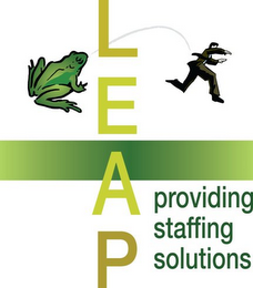 LEAP PROVIDING STAFFING SOLUTIONS logo