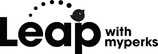 LEAP WITH MYPERKS logo
