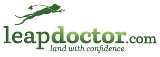 LEAPDOCTOR.COM LAND WITH CONFIDENCE logo