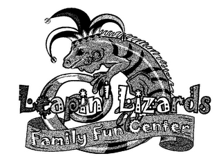 LEAPIN' LIZARDS FAMILY FUN CENTER logo