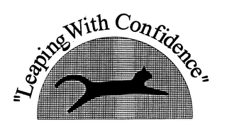 "LEAPING WITH CONFIDENCE" logo