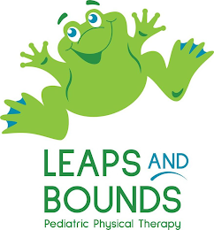 LEAPS AND BOUNDS PEDIATRIC PHYSICAL THERAPY logo