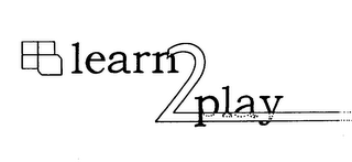 LEARN 2 PLAY logo