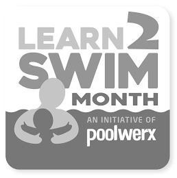 LEARN 2 SWIM MONTH AN INITIATIVE OF POOLWERX logo
