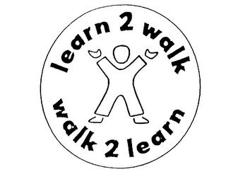 LEARN 2 WALK WALK 2 LEARN logo