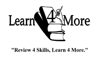 LEARN 4 MORE "REVIEW 4 SKILLS, LEARN 4 MORE." logo