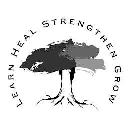 LEARN HEAL STRENGTHEN GROW logo