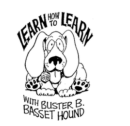 LEARN HOW TO LEARN WITH BUSTER B. BASSET HOUND logo
