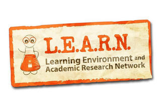 L.E.A.R.N. LEARNING ENVIRONMENT AND ACADEMIC RESEARCH NETWORK logo