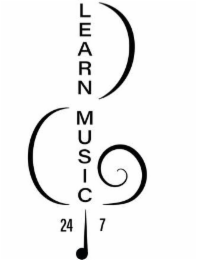 LEARN MUSIC 24/7 logo