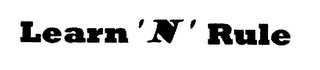LEARN 'N' RULE logo