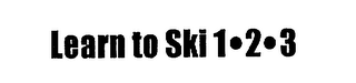 LEARN TO SKI 1 2 3 logo