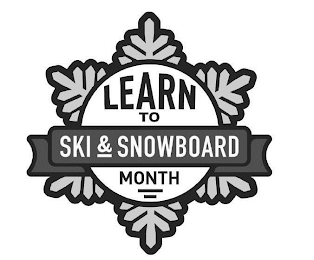 LEARN TO SKI & SNOWBOARD MONTH logo