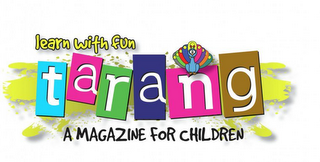 LEARN WITH FUN, TARANG, A MAGAZINE FOR CHILDREN logo