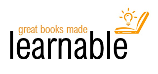 LEARNABLE GREAT BOOKS MADE logo