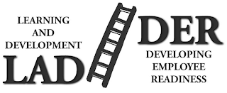 LEARNING AND DEVELOPMENT LADDER DEVELOPING EMPLOYEE READINESS logo