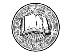 LEARNING AND LIVING GOD'S WORD logo