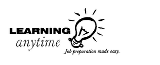 LEARNING ANYTIME JOB PREPARATION MADE EASY. logo