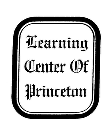 LEARNING CENTER OF PRINCETON logo