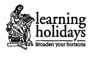 LEARNING HOLIDAYS BROADEN YOUR HORIZONS logo