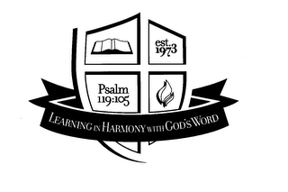 LEARNING IN HARMONY WITH GOD'S WORD EST. 1973 PSALM 119:105 logo
