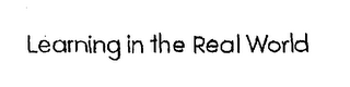 LEARNING IN THE REAL WORLD logo