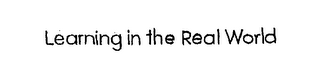 LEARNING IN THE REAL WORLD logo