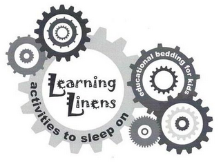 LEARNING LINENS ACTIVITIES TO SLEEP ON EDUCATIONAL BEDDING FOR KIDS logo