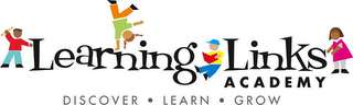 LEARNING LINKS ACADEMY DISCOVER · LEARN · GROW logo