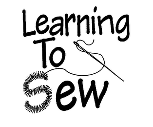 LEARNING TO SEW logo
