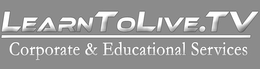 LEARNTOLIVE.TV CORPORATE & EDUCATIONAL SERVICES logo