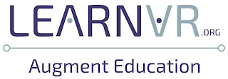 LEARNVR.ORG AUGMENT EDUCATION logo