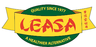 LEASA QUALITY SINCE 1977 A HEALTHIER ALTERNATIVE logo